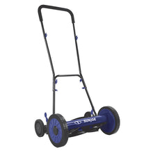 Load image into Gallery viewer, Sun Joe MJ504M-SJB-RM Manual Reel Mower without Grass Catcher | 16 inch | 9 Height Positions (Blue) (Certified Refurbished)