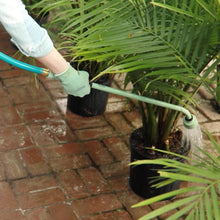 Load image into Gallery viewer, Martha Stewart MTS-WW30 Aluminum Watering Wand | Adjustable Flow Rate | Shut-Off Valve | Foam Grip | 30-Inch