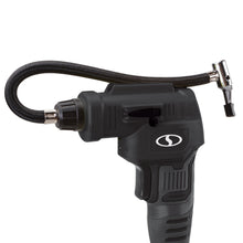 Load image into Gallery viewer, Sun Joe 24V-AJC-LTW-BLK 24-Volt iON+ Cordless Portable Air Comporessor Kit | W/ 1.3-Ah Battery, Charger, Storage Bag, and Nozzle Adapters (Black)