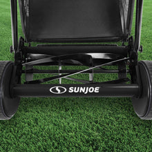 Load image into Gallery viewer, Sun Joe MJ504M-BLK-RM Manual Reel Mower without Grass Catcher | 16 inch | 9 Height Positions (Black) (Certified Refurbished)