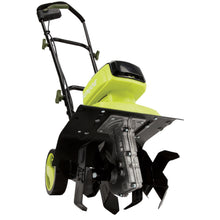Load image into Gallery viewer, Sun Joe iON12TL 40-Volt iONMAX Cordless Garden Tiller/Cultivator Kit | 12-Inch | W/ 4.0-Ah Battery and Charger