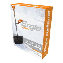 Load image into Gallery viewer, Ergie Systems ERG-SNSH18 Steel Shaft Impact Resistant Snow Shovel | 18-Inch Shovel | 48-Inch Shaft | Push/Scoop Combination Blade