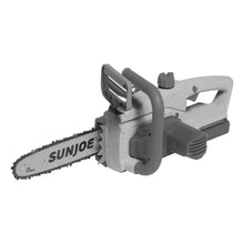 Load image into Gallery viewer, Sun Joe 20ViON-CS10-GRY 20-Volt iON Lithium Ion Chainsaw Kit | 10-Inch | W/ 2.0-Ah Battery and Charger (Gray)
