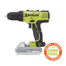 Load image into Gallery viewer, Sun Joe 24V-DD-CT 24-Volt iON+ Cordless Drill Driver | Tool Only