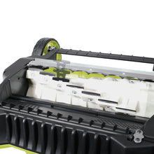 Load image into Gallery viewer, Sun Joe MJ506E Electric Reel Lawn Mower w/ Grass Catcher | 16 in | 6.5 Amp | Quad Wheel | 24 Blade