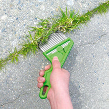 Load image into Gallery viewer, Nisaku TONGARI Stainless Steel Angled Weeder, 3-Inch Blade