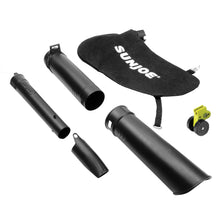 Load image into Gallery viewer, Sun Joe iONBV-XR 40-Volt iONMAX Cordless 3-in-1 Blower Vacuum Mulcher Kit | 200-MPH | W/ 5.0-Ah Battery and Charger
