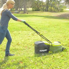 Load image into Gallery viewer, Sun Joe MJ401C-XR Cordless Lawn Mower | 14 inch | 28V | 5 Ah | Brushless Motor