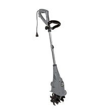 Load image into Gallery viewer, Sun Joe BDL-TJ599E-GRY Electric Cultivator Bundle (TJ599E-GRY + Safety Glasses) | 2.5-Amp | 6-Inch | Platinum |