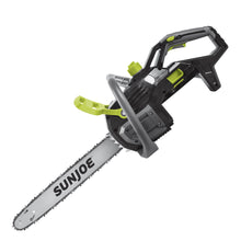 Load image into Gallery viewer, Sun Joe iON100V-POWERUP-BDL 100-Volt iONPRO POWERUP Bundle | W/ 100-Volt Snow Blower Kit, Lawn Mower, and Chainsaw