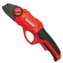 Load image into Gallery viewer, Sun Joe PJ3600C-RED Cordless Rechargeable Power Pruner | 3.6 V | 2000 mAh | 0.6 Sec Rapid Cutting