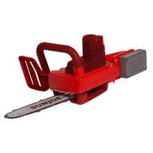 Load image into Gallery viewer, Sun Joe 20ViON-CS10-RED 20-Volt iON Lithium Ion Chainsaw Kit | 10-Inch | W/ 2.0-Ah Battery and Charger (Red)

