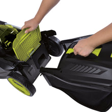 Load image into Gallery viewer, Sun Joe iON100V-POWERUP-BDL 100-Volt iONPRO POWERUP Bundle | W/ 100-Volt Snow Blower Kit, Lawn Mower, and Chainsaw
