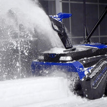 Load image into Gallery viewer, Sun Joe iON100V-POWERUP-BDL 100-Volt iONPRO POWERUP Bundle | W/ 100-Volt Snow Blower Kit, Lawn Mower, and Chainsaw
