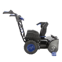 Load image into Gallery viewer, Snow Joe iON8024-XR-RM 80-Volt iONMAX Cordless Two Stage Snow Blower Kit | 24-Inch | 4-Speed | Headlights | W/ 2 x 5.0-Ah Batteries and Charger (Certified Refurbished)
