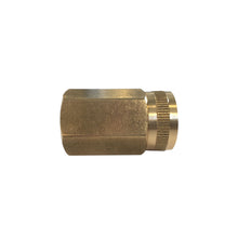 Load image into Gallery viewer, Sun Joe Dual Swivel Brass Connector 3/4-Inch x 2-Inch Garden Hose to Pipe End (SPX Series)
