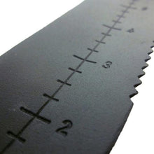 Load image into Gallery viewer, Sun Joe SJHH1901 Hori-Hori Landscaping Digging Tool | 6.5 in | Carbon Steel | Serrated Edge | Ruler | Sheath
