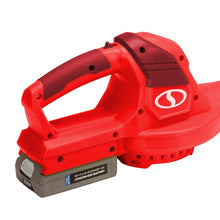 Load image into Gallery viewer, Sun Joe 20ViONLT-BLW-RED 20-Volt iON Cordless Blower/Sweeper Kit | W/ 2.5-Ah Battery and Charger (Red)
