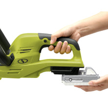 Load image into Gallery viewer, Sun Joe 24V-HT22-LTE 24-Volt iON+ Cordless Hedge Trimmer Kit | 22-Inch | W/ 2.0-Ah Battery and Charger
