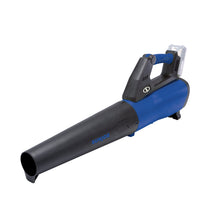 Load image into Gallery viewer, Sun Joe 24V-JB-LTE-SJB 24-Volt iON+ Turbine Cordless Jet Blower Kit | 385 CFM Max | W/ 2.0-Ah Battery and Charger (Blue)

