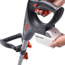 Load image into Gallery viewer, Snow Joe 24V-SS10-XR-RED-RM 24-Volt iON+ Extended Run Time Cordless Snow Shovel Kit | 10-Inch | W/ 5.0-Ah Battery and Charger (Red) (Certified Refurbished)
