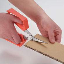 Load image into Gallery viewer, Nisaku OSHIBASAMI Stainless Steel Scissor, Red
