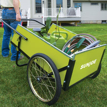 Load image into Gallery viewer, Sun Joe SJGC7 Garden &amp; Utility Cart | 7 Cubic Ft | 300 lbs Capacity
