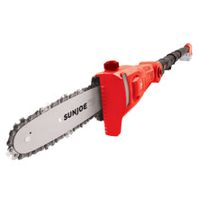 Load image into Gallery viewer, Sun Joe GTS4001C-RED 24-Volt iON+ Cordless Lawn Care System Kit | Hedge Trimmer | Pole Saw | Leaf Blower | W/ 2.0-Ah Battery and Charger (Red)
