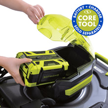 Load image into Gallery viewer, Sun Joe iON100V-21LM-CT 100-Volt iONPRO Cordless Self Propelled Lawn Mower | 21-Inch | Tool Only
