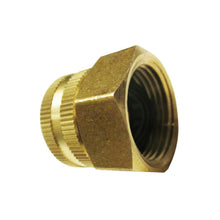 Load image into Gallery viewer, Sun Joe Universal Dual Swivel Brass Double Female Connector | 3/4-Inch by 3/4-Inch for SPX Series and Others
