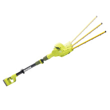 Load image into Gallery viewer, Sun Joe 20ViONLTE-PHT17 20-Volt iON Cordless Telescoping Pole Hedge Trimmer Kit | 17-Inch | W/ 2.0-Ah Battery and Charger
