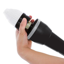 Load image into Gallery viewer, Sun Joe 24V-PWSCRB-LTW-BLK iON+ Cordless Handheld 360-Degree Spin Scrubber Brush Kit | W/ 1.3-Ah Battery and Charger (Black)
