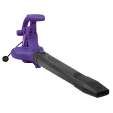 Load image into Gallery viewer, Sun Joe SBJ606E-GA-PRP 4-in-1 Electric Blower | 250 MPH | 14 Amp | Vacuum | Mulcher | Gutter Cleaner (Purple)
